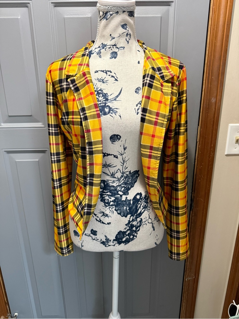 Yellow Plaid Women's Blaze - Bold Summer Style- clueless costume